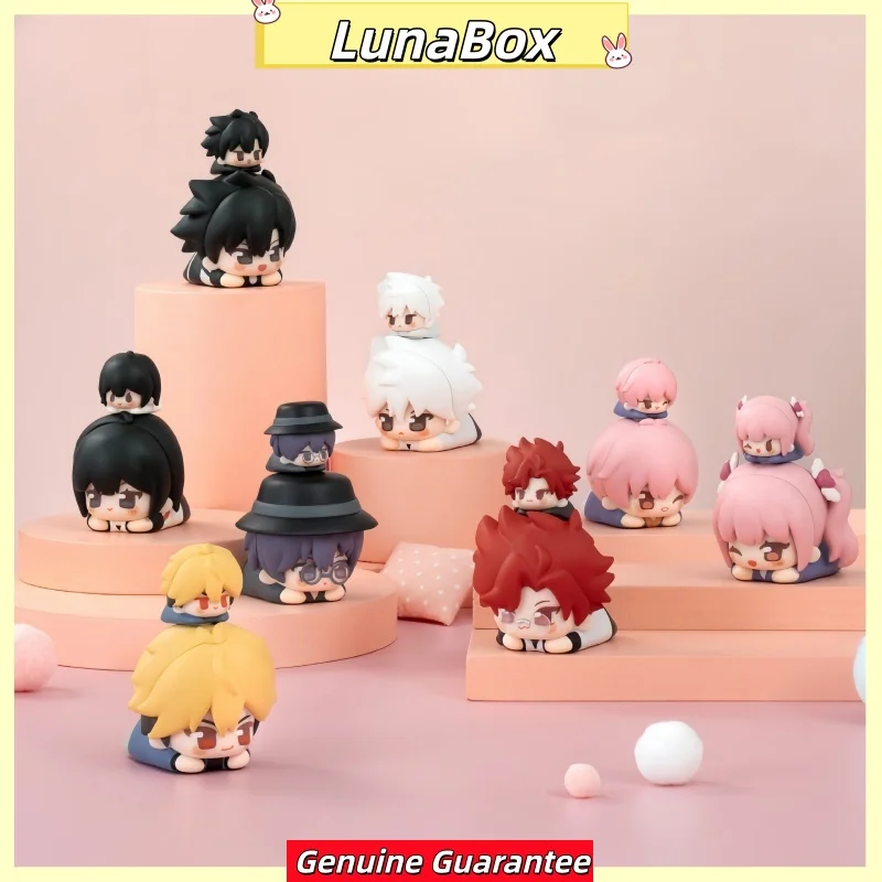 Original Link Click Lying Q-Topping Series Blind Box Sammlerpuppe Offizielle Anime-Desktop-Dekoration & Geschenk für erwachsene Sammler