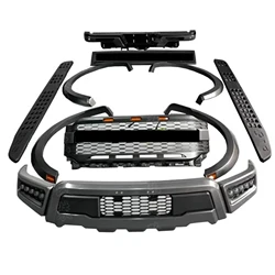 Wide Front Rear Bumper Wheel Eyebrow Grille for Ford F150 Modified Raptor New Style Body Kit Surround Car Accessories