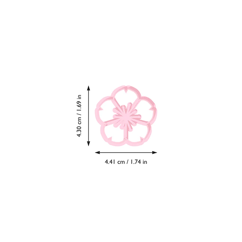 Cherry Blossom Polymer Clay Cutter Soft Ceramic Earring Mold Set Sakura Floral DIY Handmade Jewelry Pendant Craft Tool view 3