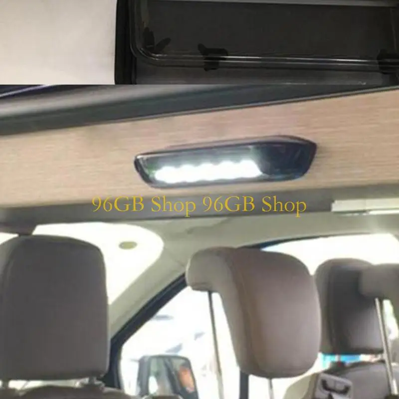 96GB Motorhome Entry Light 12V Wall Mount LED Porch Lamp for Sidewall Use