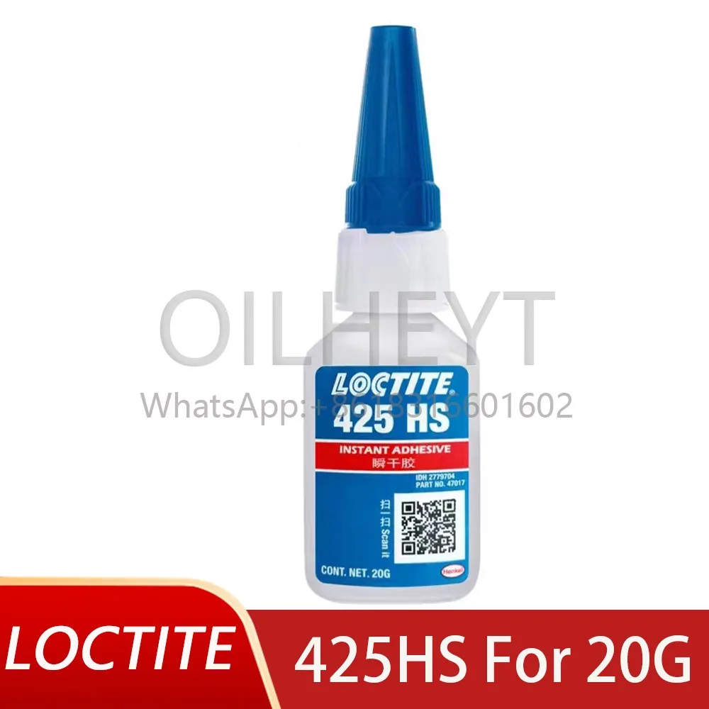 Loctite 425HS Plastic Thread Glue Anti-sticking Plastic Metal Electroplating Metal Plastic Special Curing Agent