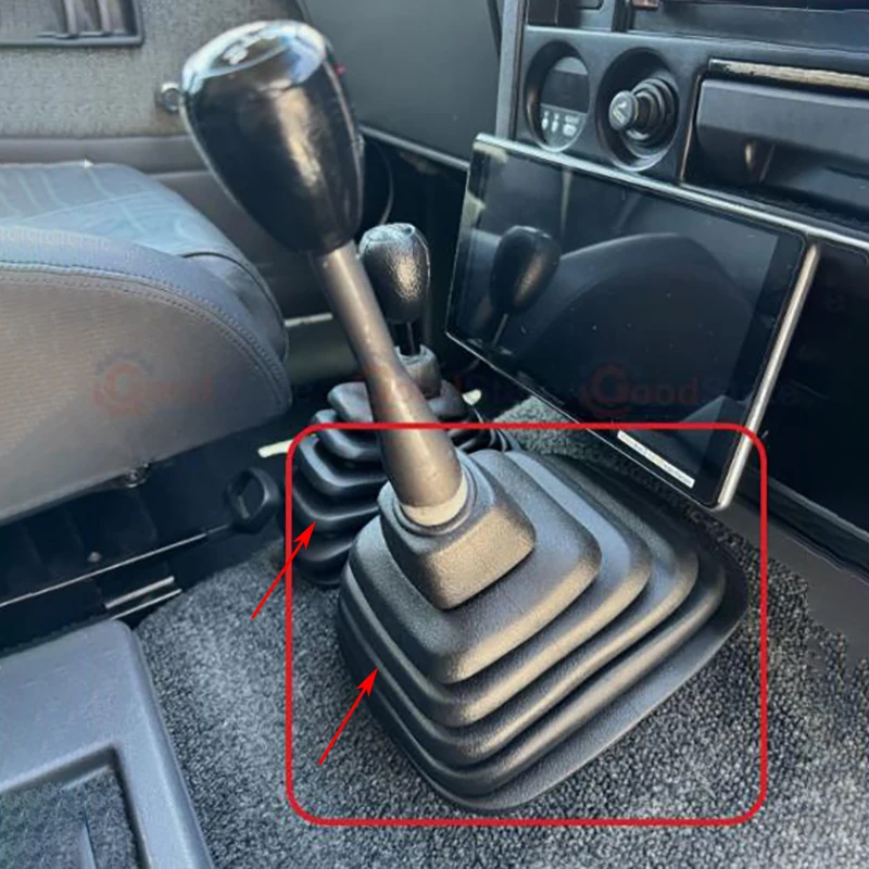 Suitable for Nissan Patrol Y60 GQ Safari Gearshift Lever Dust Cover Transfer Case 4WD Lever Dust Cover 74963-06J00 74964-06J00