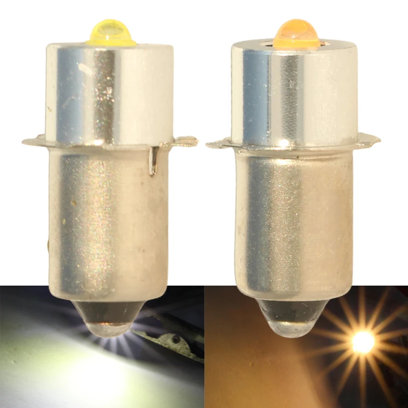 

Комплект для модернизации фонарей Maglite: 2 светодиодные лампы P13.5S Pr2, 3В-12В/6В-24В, для автомобиля, мотоцикла, кемпинга, аварийного освещения