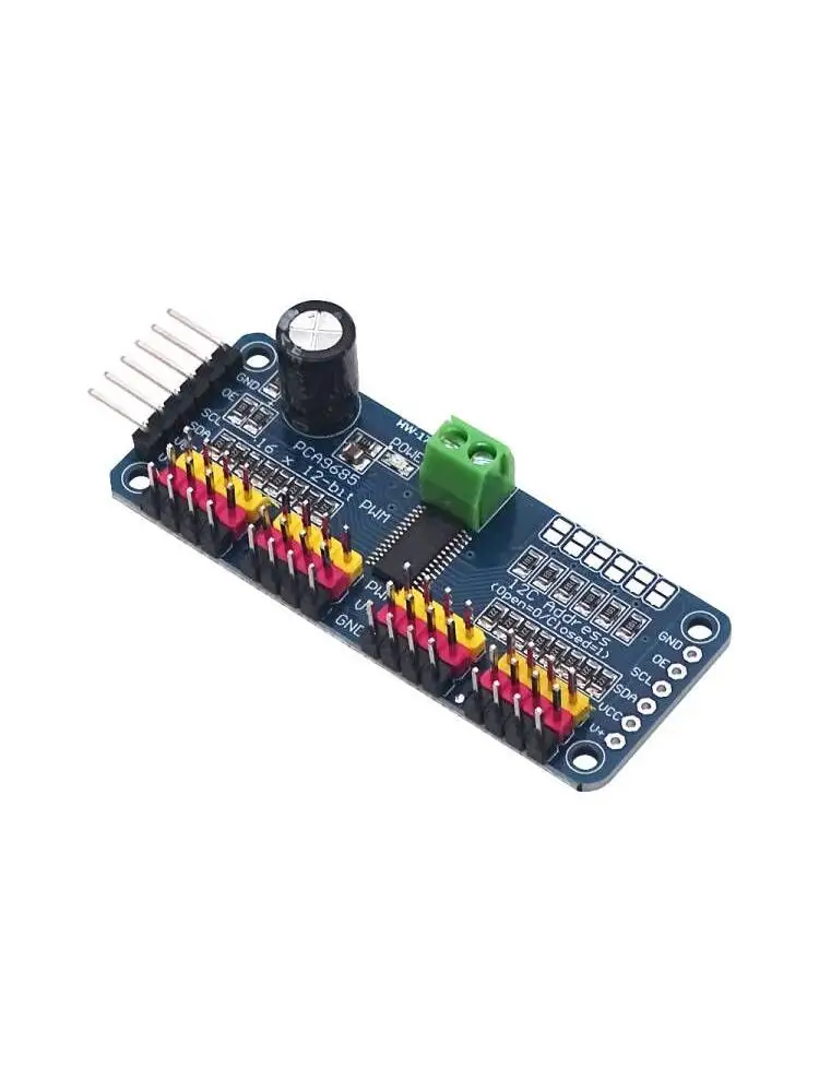 16-kanaals PWM Servo Servo Drive Board Robot Controller IIC Interface Driver Module PCA9685 Voor Raspberry Pi - afbeelding 2