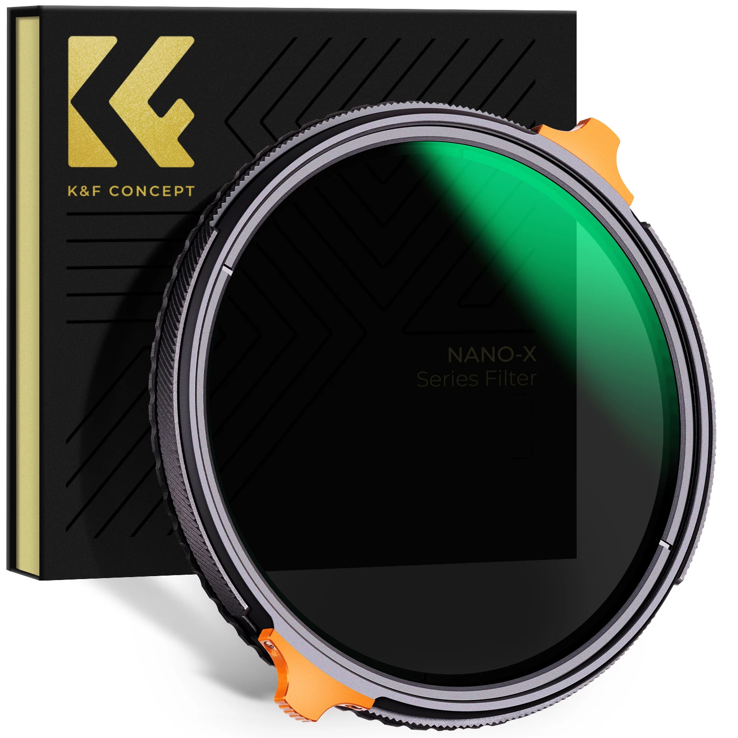 K&F CONCEPT 2 in 1 Filter ND4 to ND64 Variable Nano X Camera Lenses Filters ND CPL Circular Polarizing Filter For 37-82mm Nikon