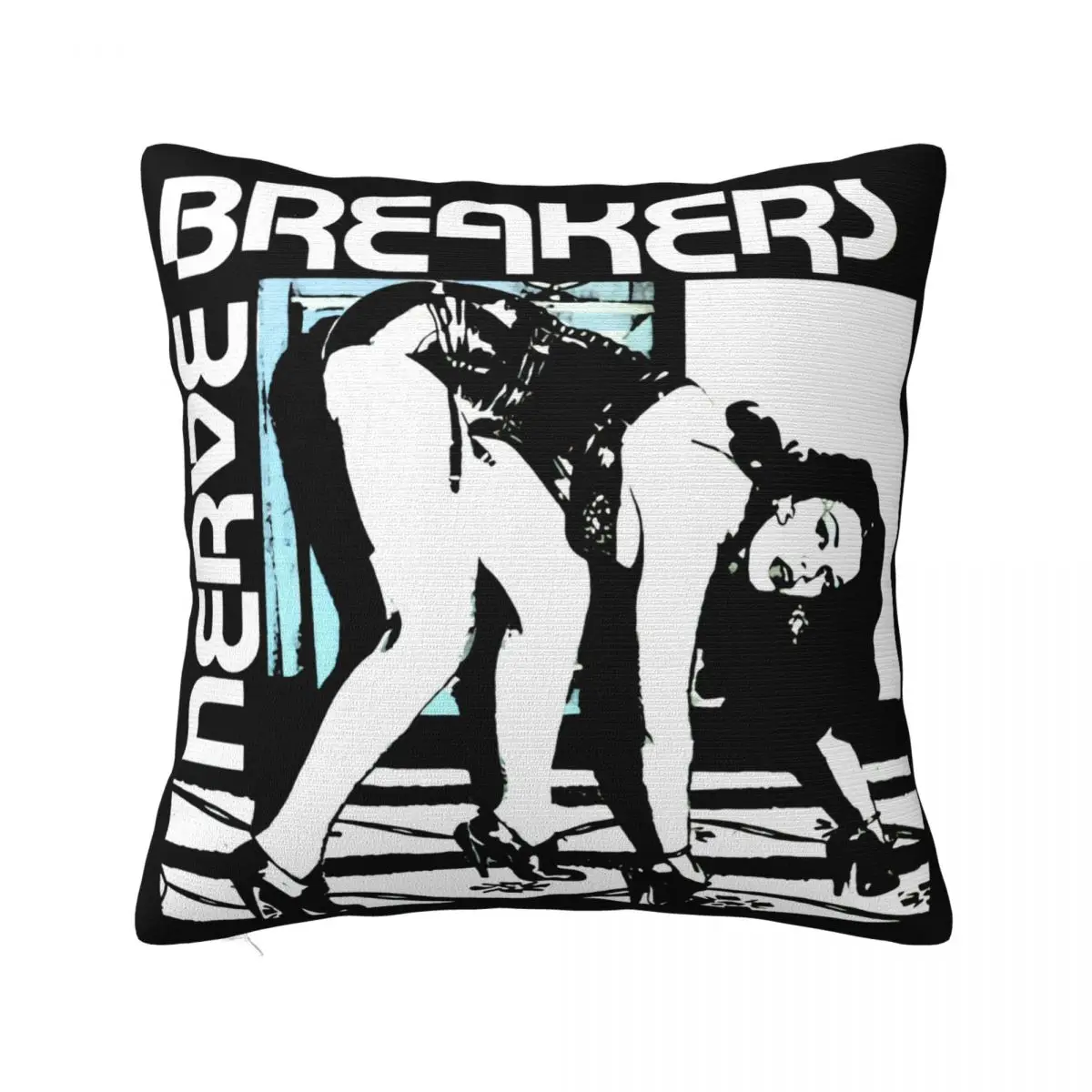 Nervebreakers Punk Music Ad Cortinas Replace Husker Du 282 Adults New Summer Cheap Sale Pillow Case