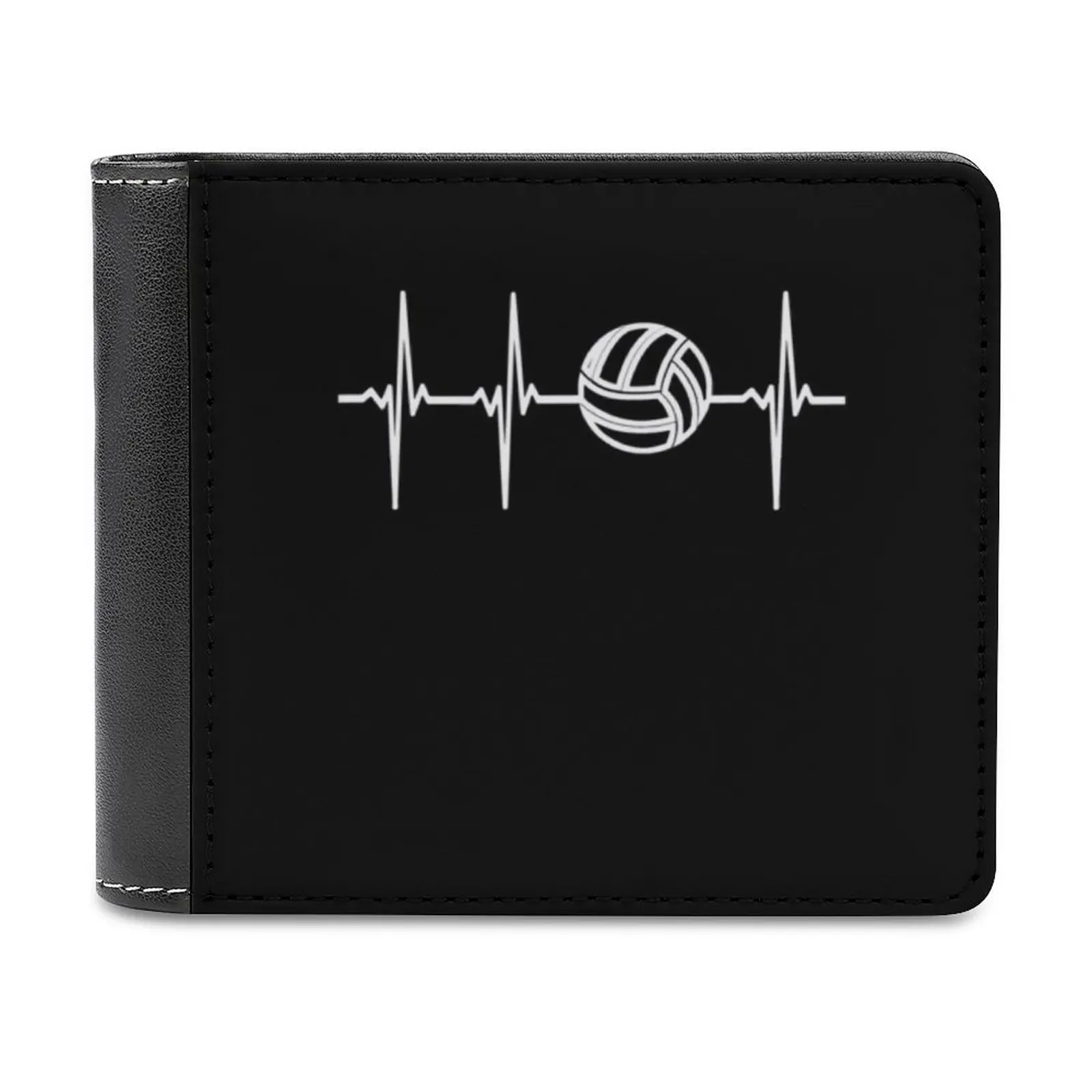 الكرة الطائرة محفظة جلدية محفظة رجالية لتقوم بها بنفسك محفظة شخصية هدية عيد الأب الكرة الطائرة الكرة الطائرة Voleibol Voli Attack Saves #1