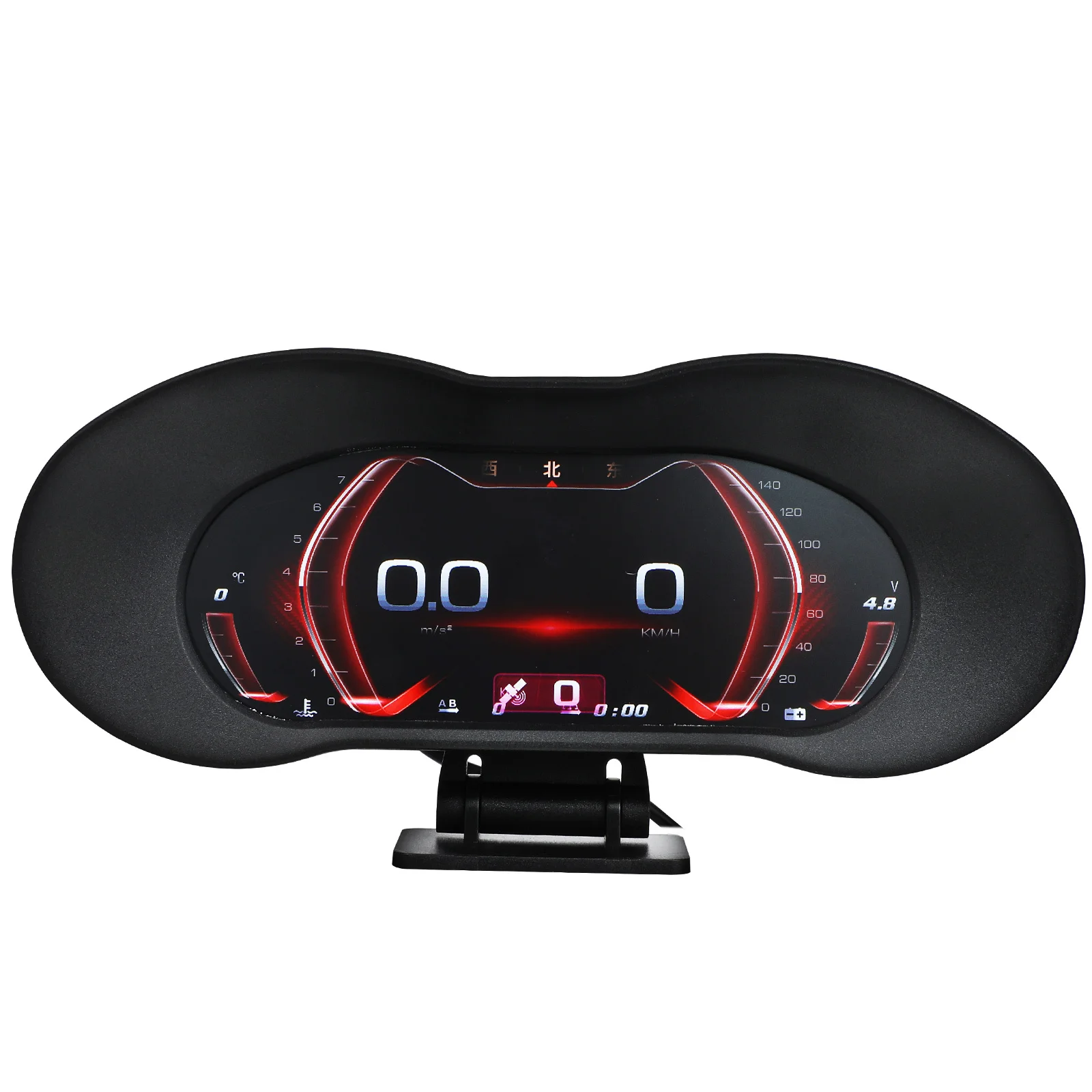 

Smart Car Display Hud Digital GPS Speedometer Black USB Plug Play Head Up Display for Car Windshield Real-Time Vehicle Gauge