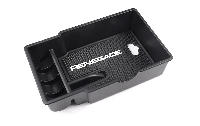 Für Jeep Renegade 2015-2018 2019 2020 2021 2022 2023 2024 2025 Auto Zentrale Armlehne Box Lagerung verstauen Aufräumen Container Fach – Detail 9