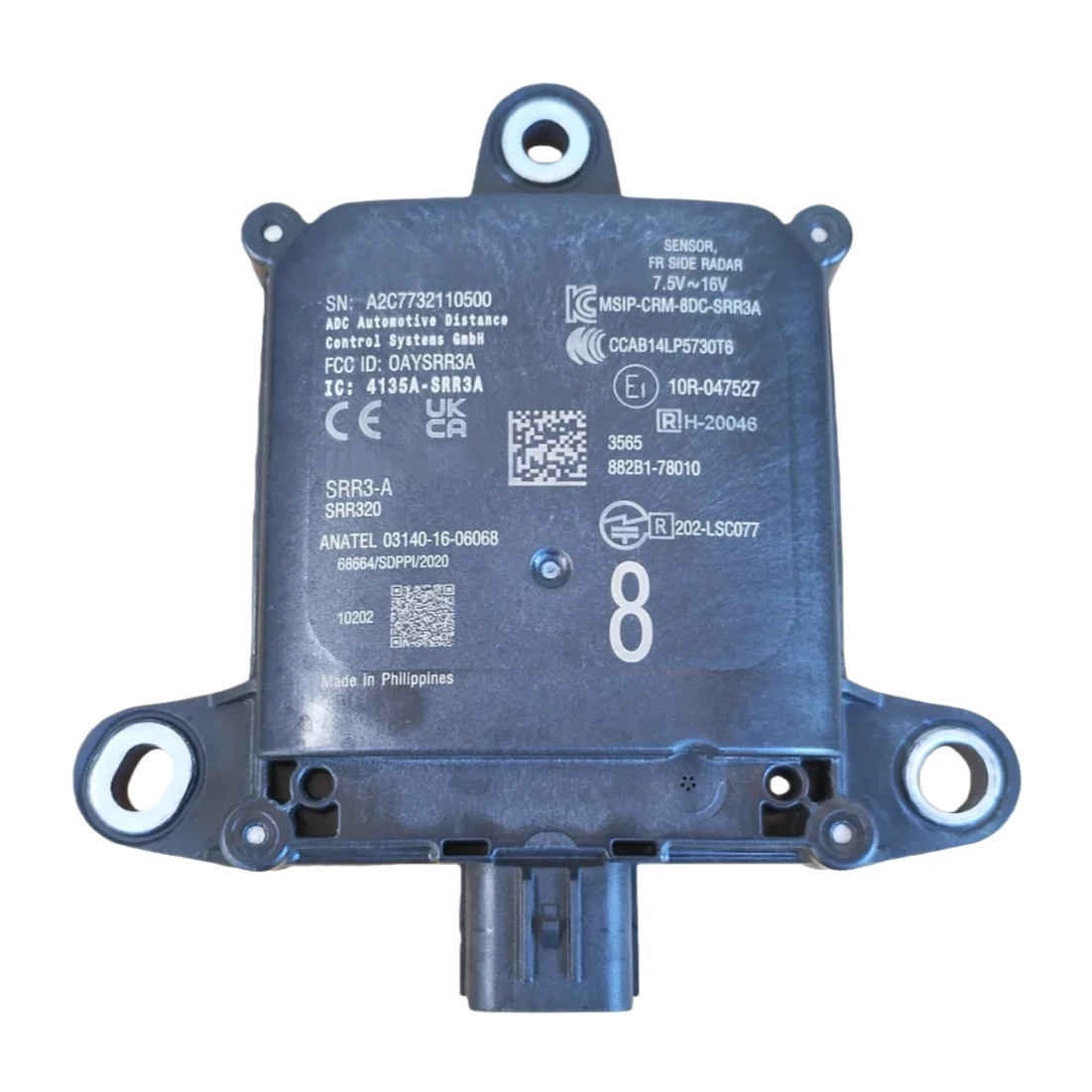 882B1-78010 Left Blind Spot Radar Sensor Module is suitable for Toyota Lexus NX250