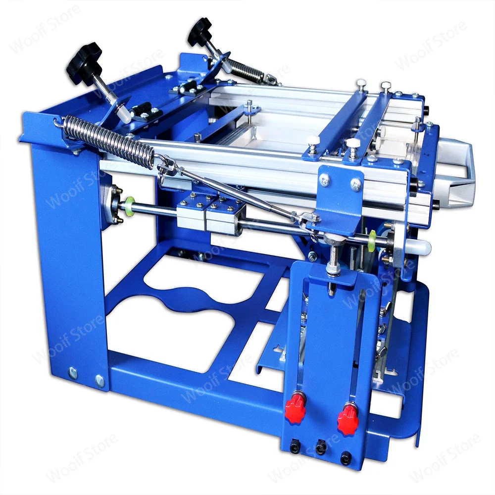 Curved Screen Printing Machine Press Silk Screen Printing Machine screen printing station use for bottle