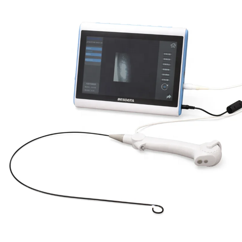 Portable Image Processor 7.5Fr Single Use Digital Flexible Ureteroscope Urology la ser Lithotripsy