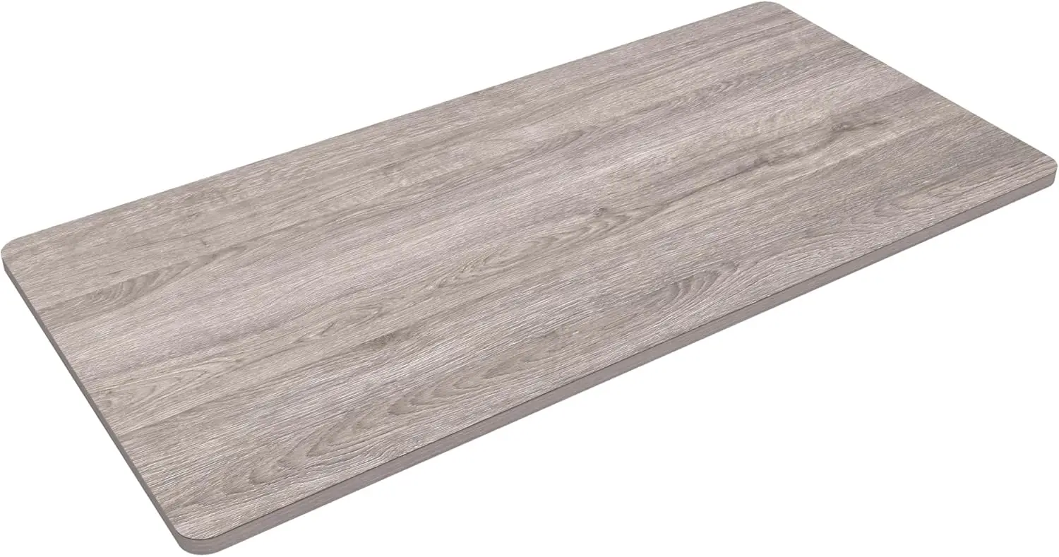 

Whole Piece 48"x30" Desktop 1" Thickness Height Adjustable Desk Rectangular Tabletop White Wood Grain Board (48INCH White Wood G