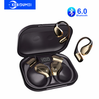Bluetooth 6.0 Earphones Ear Hook Headphones ANC Noise Reduction Earbuds TWS Wireless Headsets HiFi Stereo for Xiaomi Huawei