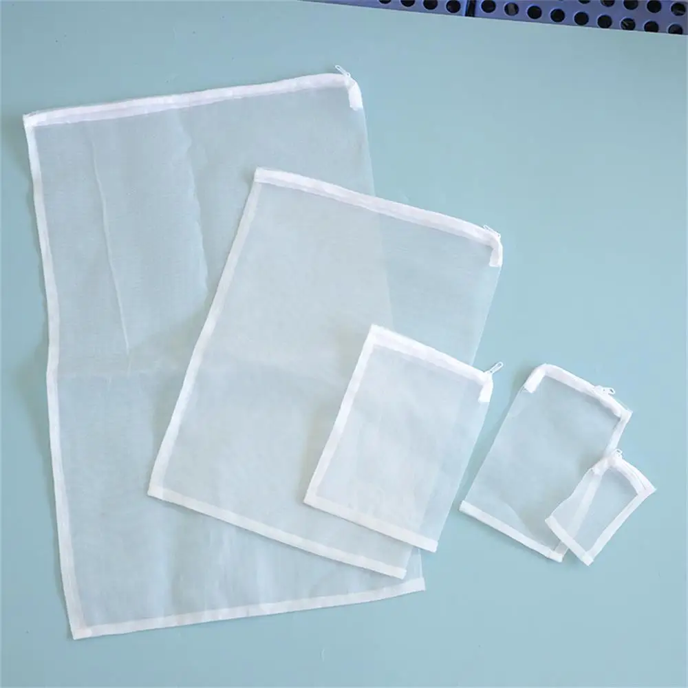 5Pcs 100 Mesh Nylon Dense Hole Filter Net Bag Mesh Bag Acquarium Pond For Bio Ball Carbon Media Aquarium Fish Tank Isolation Bag