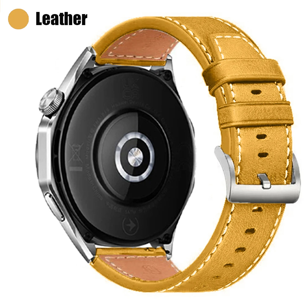 22-mm-Leder-Silikonarmband für Huawei Watch GT6 6Pro GT7 GT5 GT4 46 mm, Ersatzarmband für Samsung Galaxy Watch 3 45 mm, Gear S3. – Detail 18