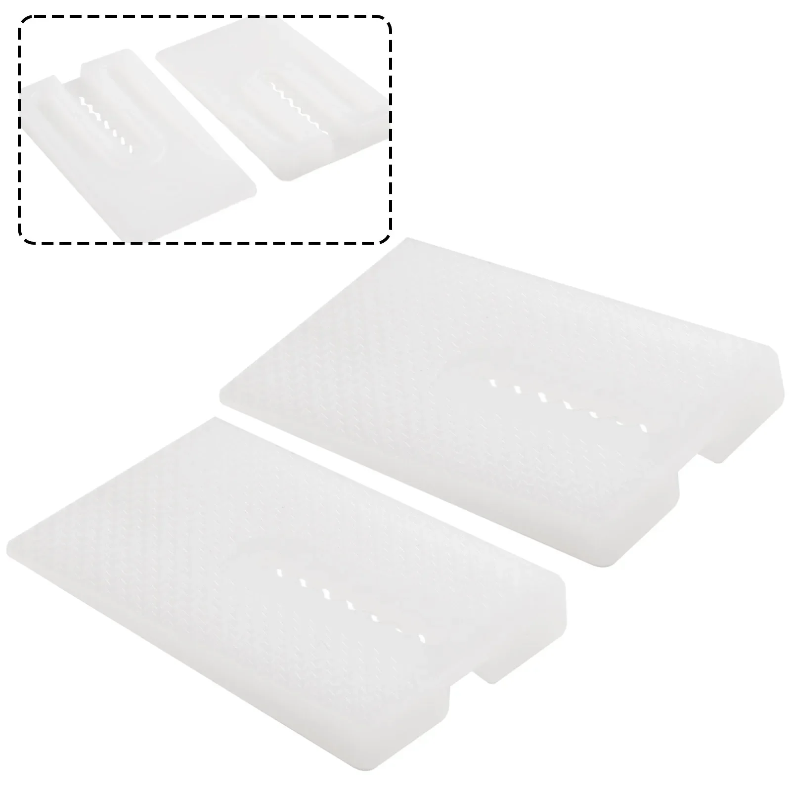 

Set Of 8 Toilet Leveling Shims Stackable Design For Stabilizing Toilets Cabinets And For Furniture With Easy Storage