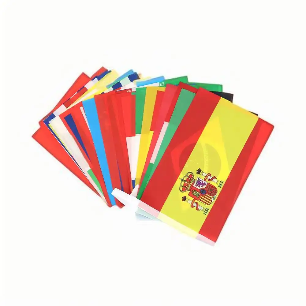 

New 6pcs Oscam Polska clines Oscam 7 linii White Red Europe Poland 4k flag europa polska Hand Held flag polish Stabilny PL flag