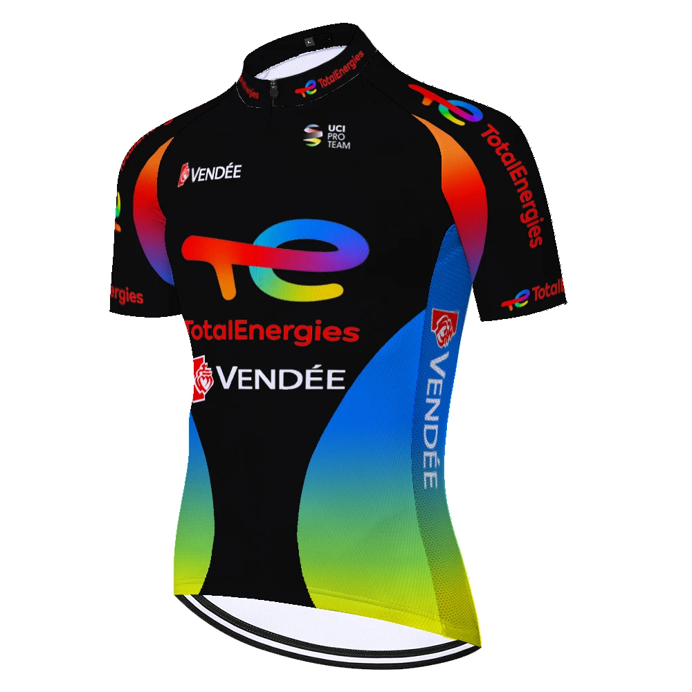 2024 total new energies Maillot Ciclismo Hombre 자전사지camisa Ciclismo Masculina koszulka kolarska Ciclismo Maillot Ciclismo