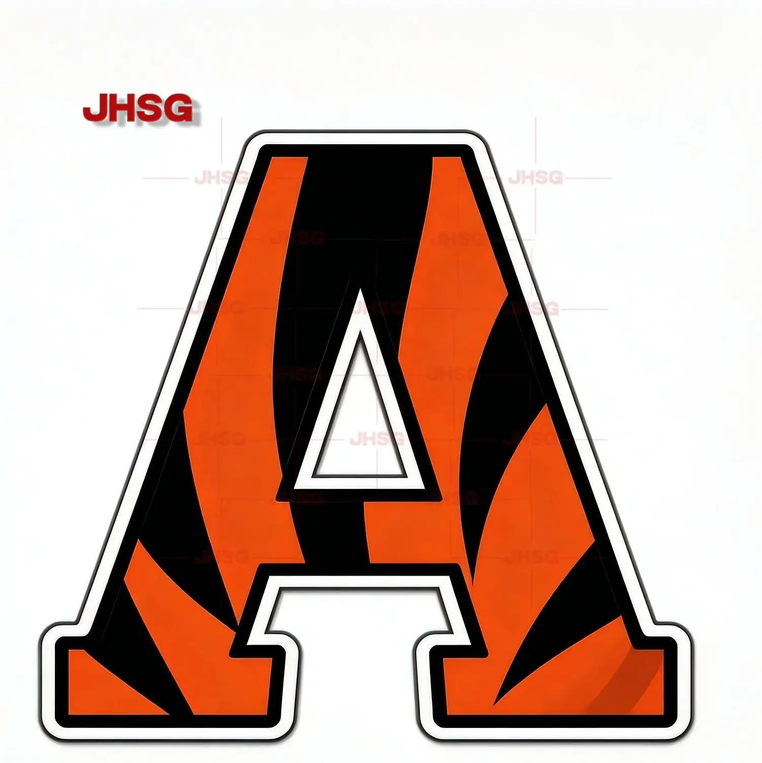 

Fun Letter Die-cutting Sticker, Car Motorcycle Helmet Decoration Scratch Sticker