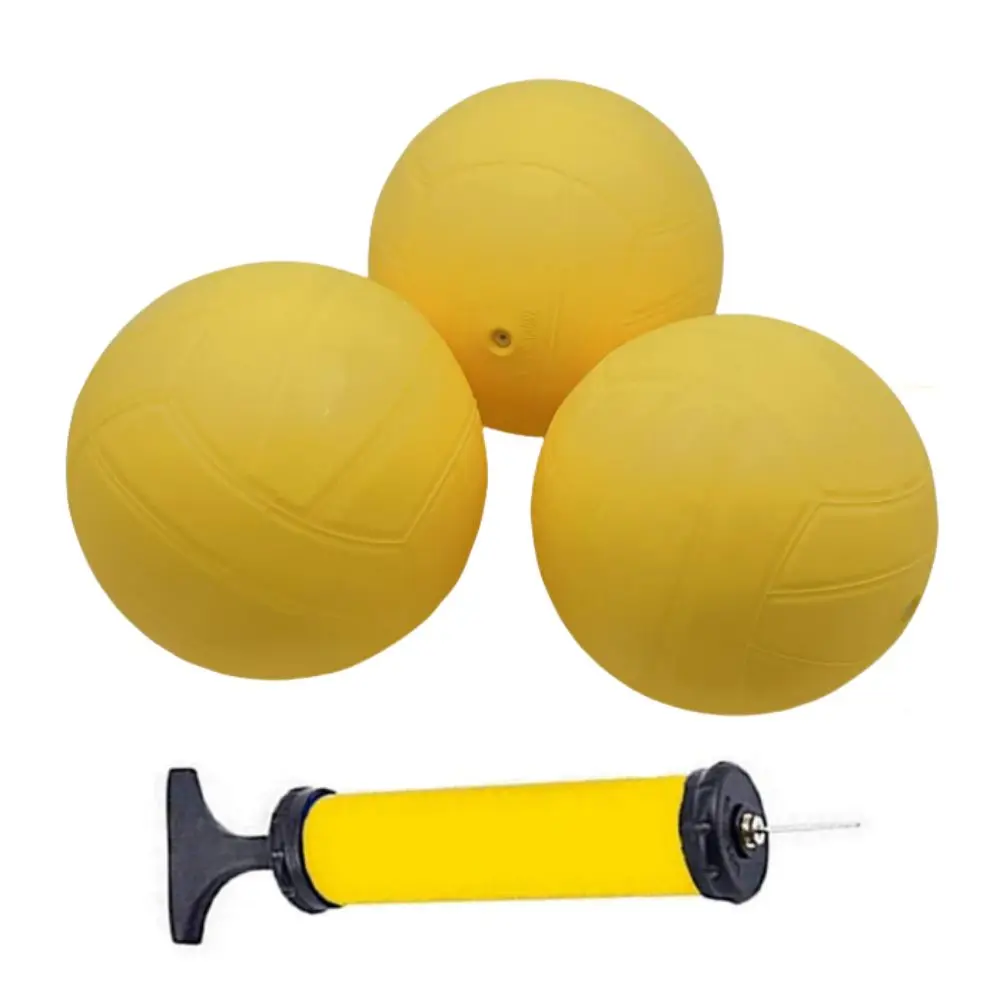 Strong Bounce Spike Game Ball With Pump Replaceable Round Net Ball Competitive Balls Standard Mini Volleyball Beach Volleyball