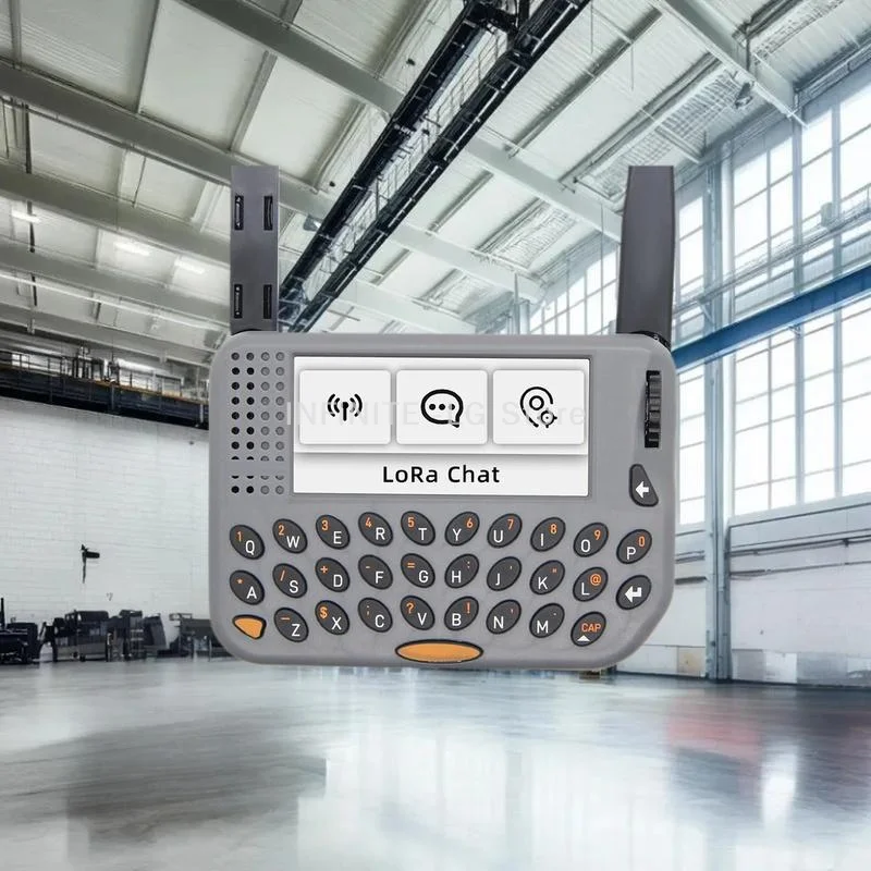 شاشة 2.33 بوصة ESP32-S3 جهاز بيجر إنترنت الأشياء المحمول: لوحة مفاتيح QWERTY، NFC/RFID، GPS، إصدار SX1262 LoRa