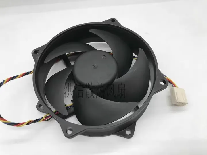 Free shipping original FA09025H12LPB 12V 0.36A 9.2CM round frame 4-wire CPU heat sink fan