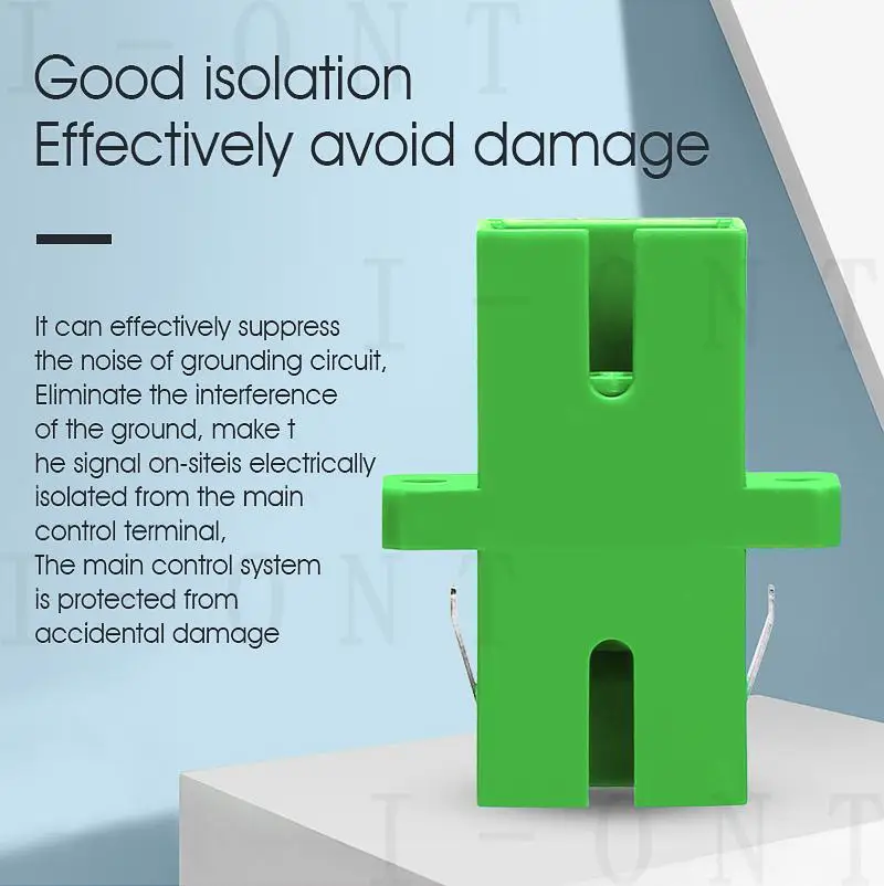 Imagem -05 - Apc Adaptador Novo sc Fêmea Fibra Óptica Simples Único Modo sc Flange com Flange Acoplador de Fibra Plástica sc