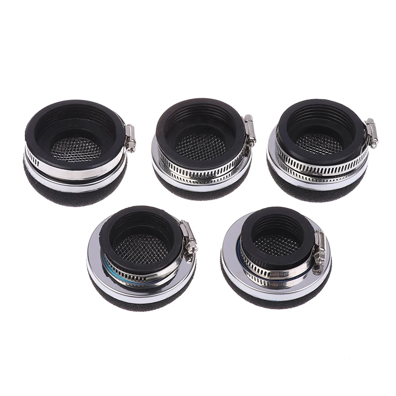 1 Piece 35/38/42/45/48/54/60MM Motorcycle Stright Foam Air Filter Sponge Cleaner For 2 Stroke Engine Pocket Bike Moto Scooter