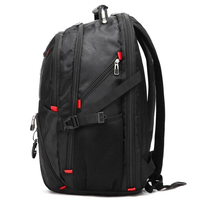 Men\'s Large Capacity Backpack Multifunctional Travel Backpack USB Port Waterproof Anti-Theft 17.3 Inch Laptop Backpack