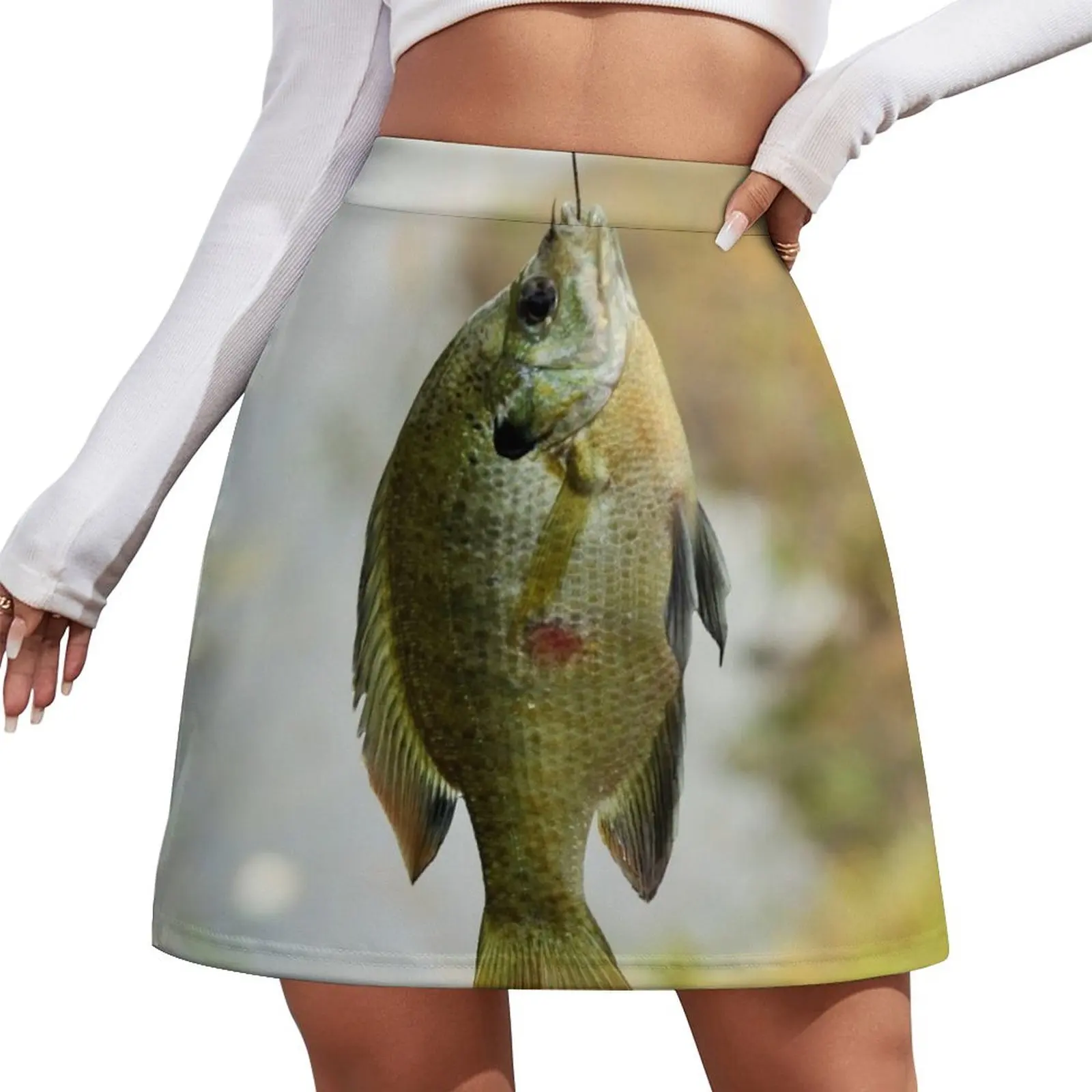 

Bream Fish Mini Skirt fashion chic and elegant woman skirt skirt