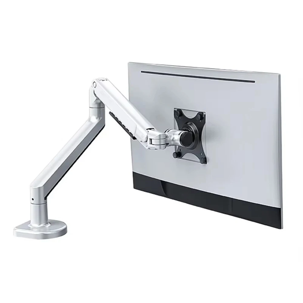 V8 Aluminum Desktop Clamping 17-38&quot Monitor Holder Mechanical Spring Arm Free Lifting Full Motion TV Monitor Mount