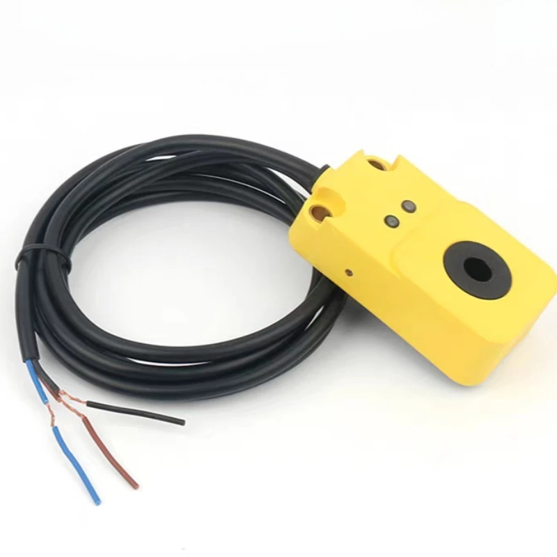 Ring Proximity Switch 3-30mm Metal Inductive Sensor Steel Ball Metal Object Speed Detect Wire Harness Connector NPN/PNP NO/NC