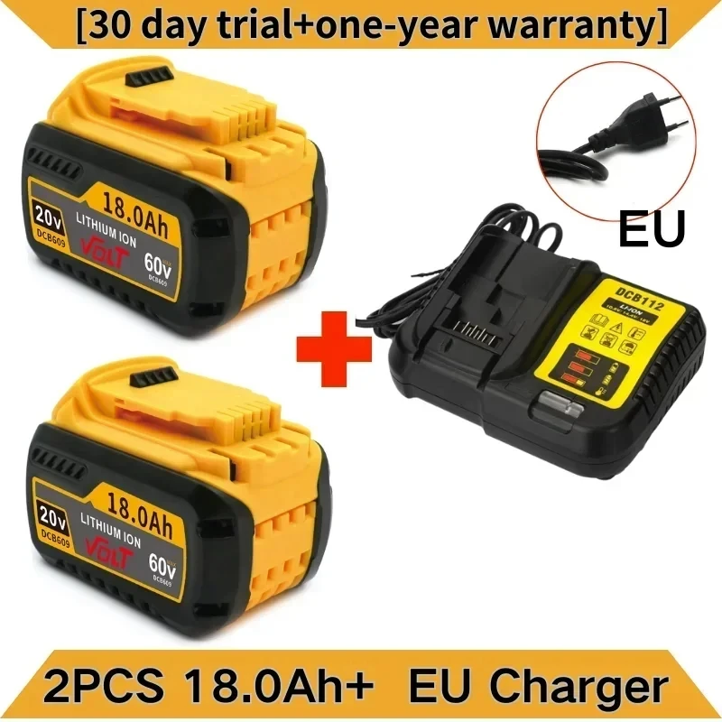 

Для Dewalt Flexvolt 60 В-20 В MAX Сменный литий-ионный аккумулятор DCB606 DCB609 DCB205 DCB204 DCB206 DCB209 DCB182 Аккумулятор для электроинструмента