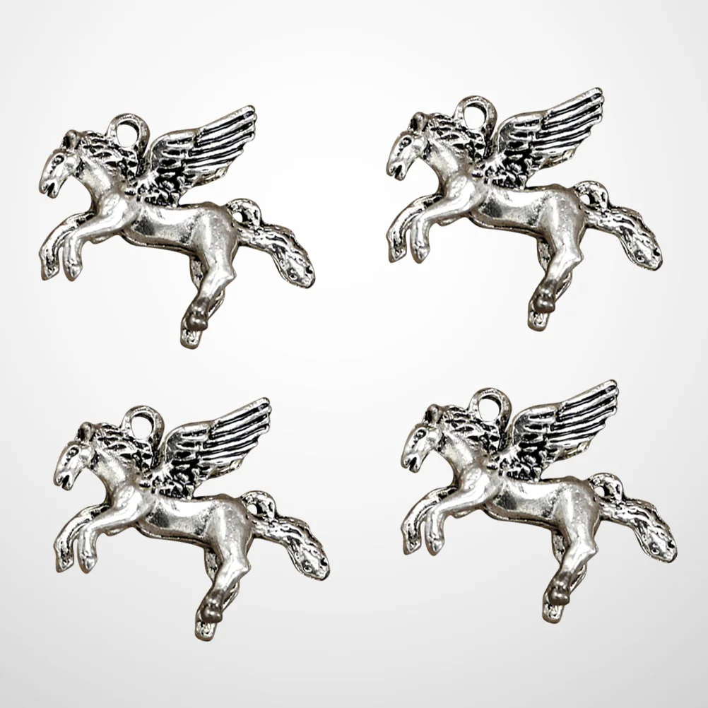 

20pcs Alloy Pegasus Pendant Charms for DIY Necklace Bracelet Earrings Jewelry Making Crafts Gifts Accessories