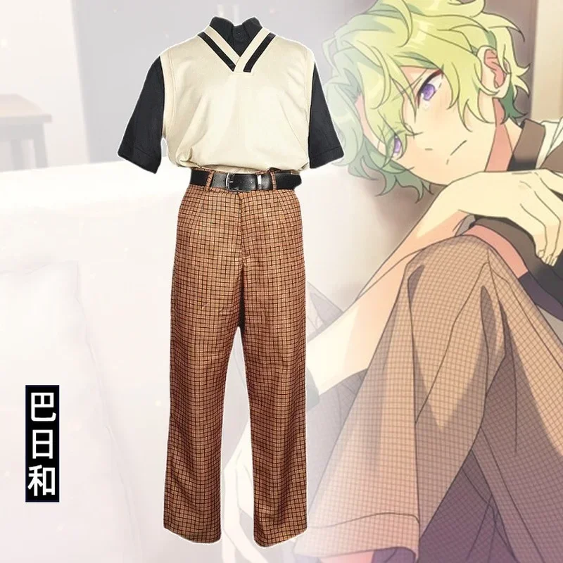 Tomoe Hiyori Cosplay Costume Ensemble Stars Walk with Your Smile 5th Anniversary Song  Uniform Daily Outfits Custom Made V