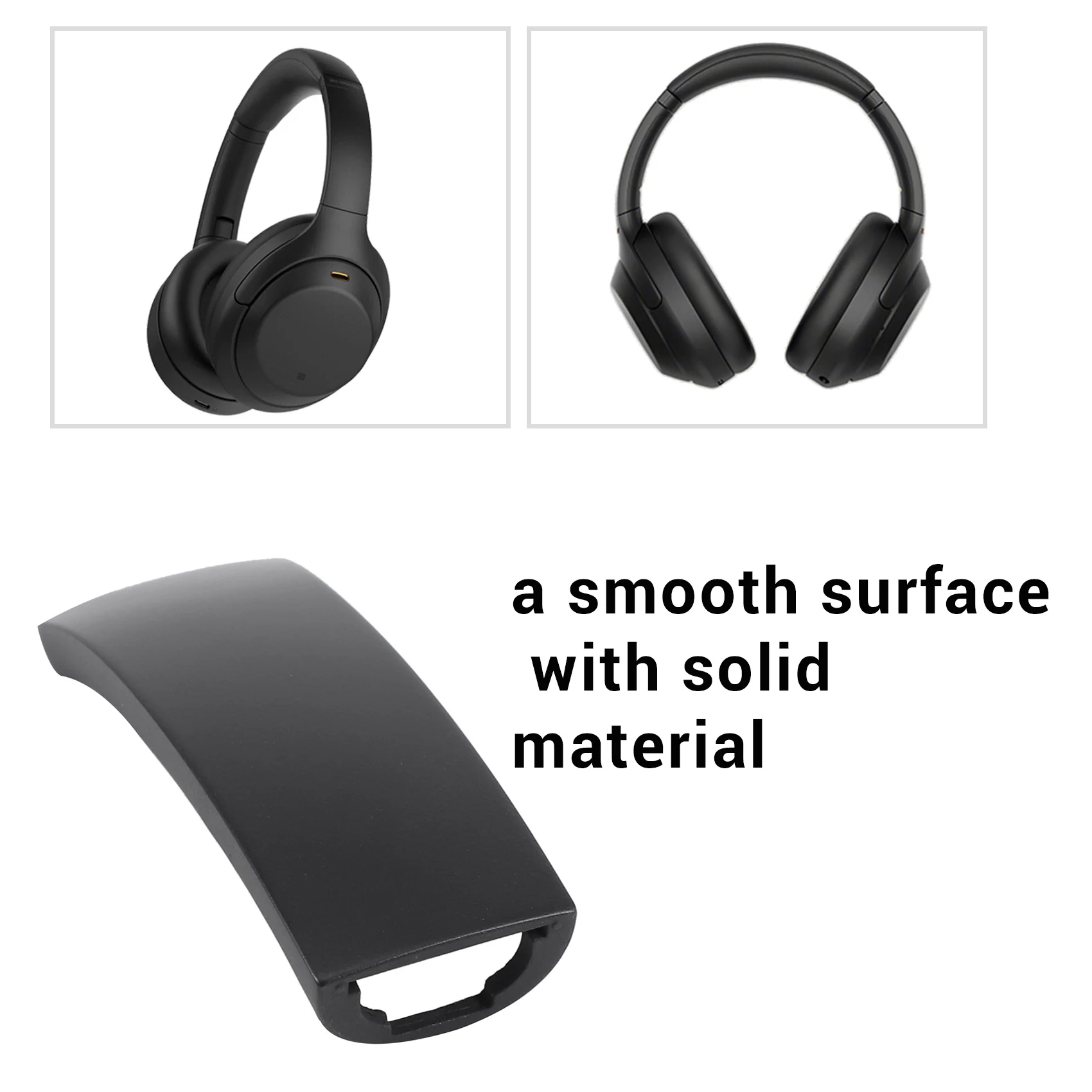 Headband Replacement for Sony WH-1000XM3 XM3 Wireless Noise-Canceling Over-Ear Headphones Black