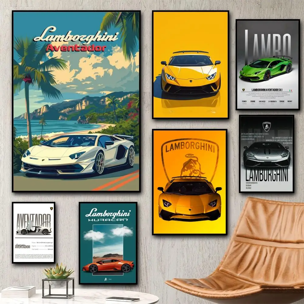 Modern Supercar Lam…