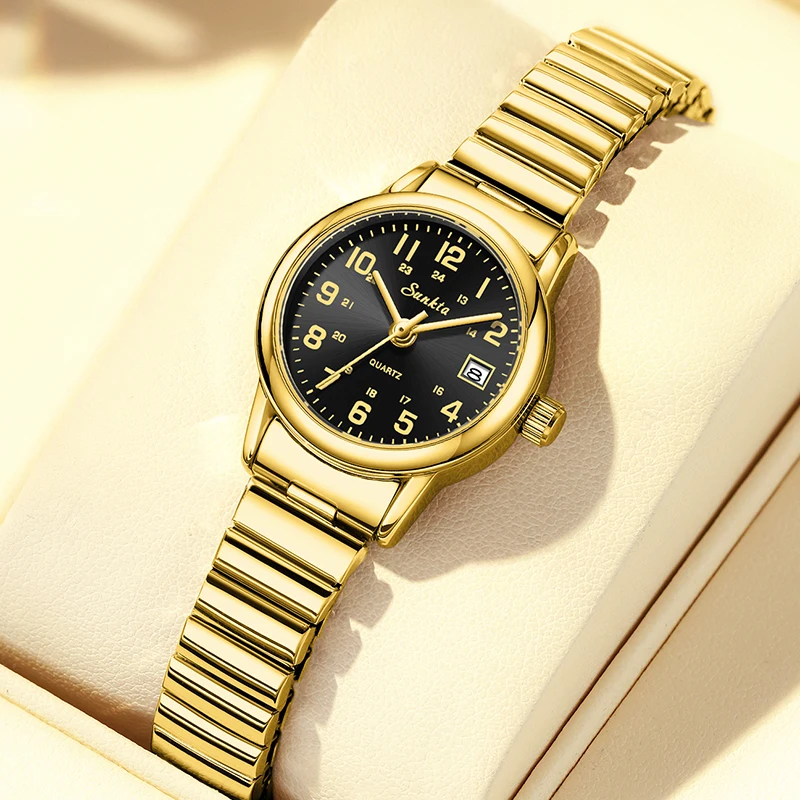 2026 SUNKTA New Elegant Womens Watch LIGE Fashion Luxury Quartz Wristwatches Waterproof Steel Watches Women Gifts Reloj Mujer