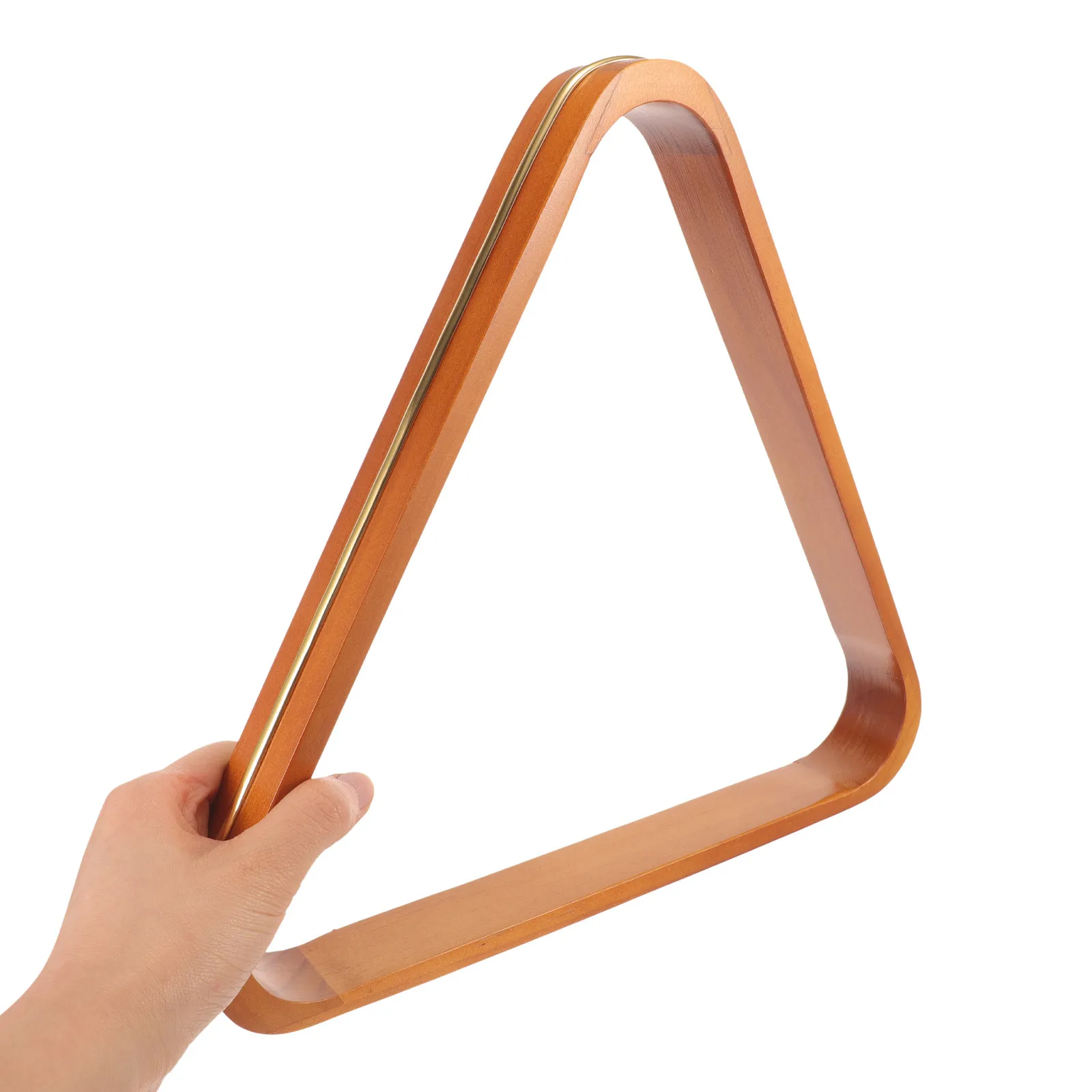 

Wood Billiard Rack Pine Lightweight Triangle Billiard Frame Pool Ball Holder Table Pool Accessories Billiards Rack