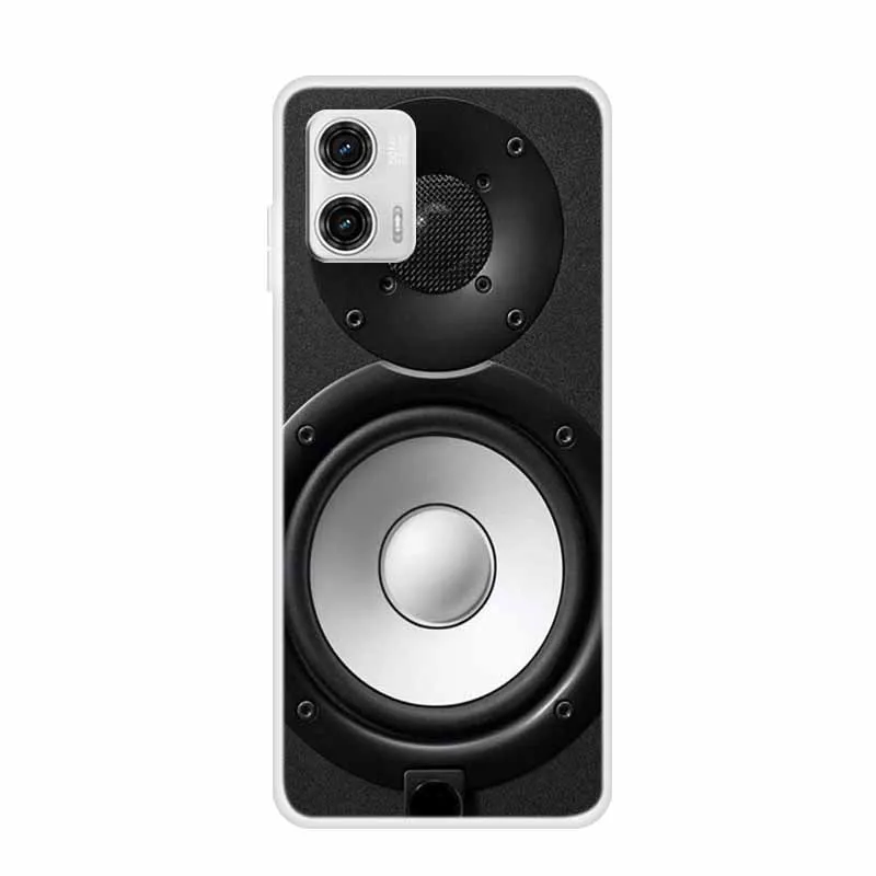 For Moto G73 5G Case Luxury TPU Soft Silicone Cover for Motorola Moto G73 5G Shockproof MotoG73 Transparent Clear Love New Funda