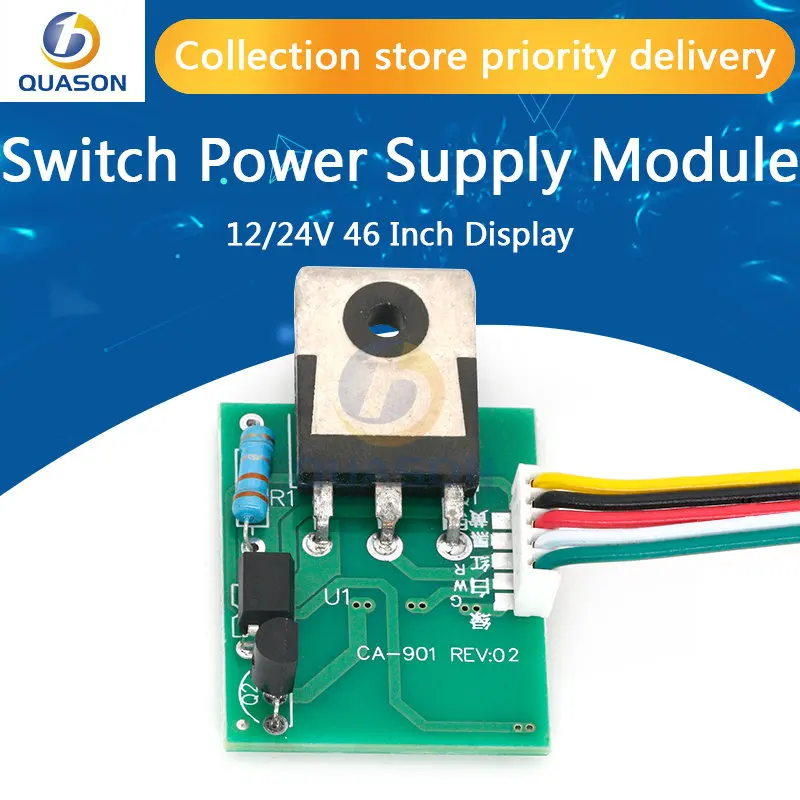 LCD TV Switch Power Supply Module 12/24V 46 inch Step Down Buck Module Sampling Power Module For 46\'\'Display Maintenance CA-901