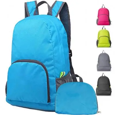 

Custom Low Moq Waterproof Folding Backpack Bag Ultralight Outdoor Sports Travel Back Pack With Logo Backpack Foldable Backpack