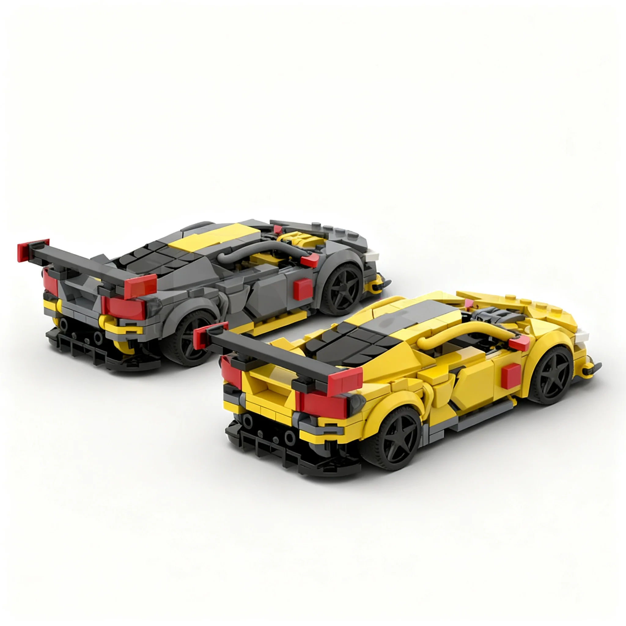 768pcs MOC Corvette C8.R GT3 C - Art Craft Idea ulasan dan harga