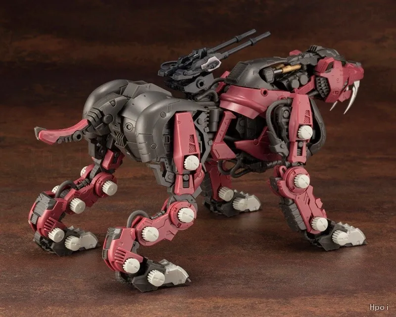 【الأصلي】Kotobukiya HMM Series Zoids Wild EPZ-003 Sabre Tiger CA Color Ver. Mecha-assemble 1/72 عمل نموذج لجسم لعبة