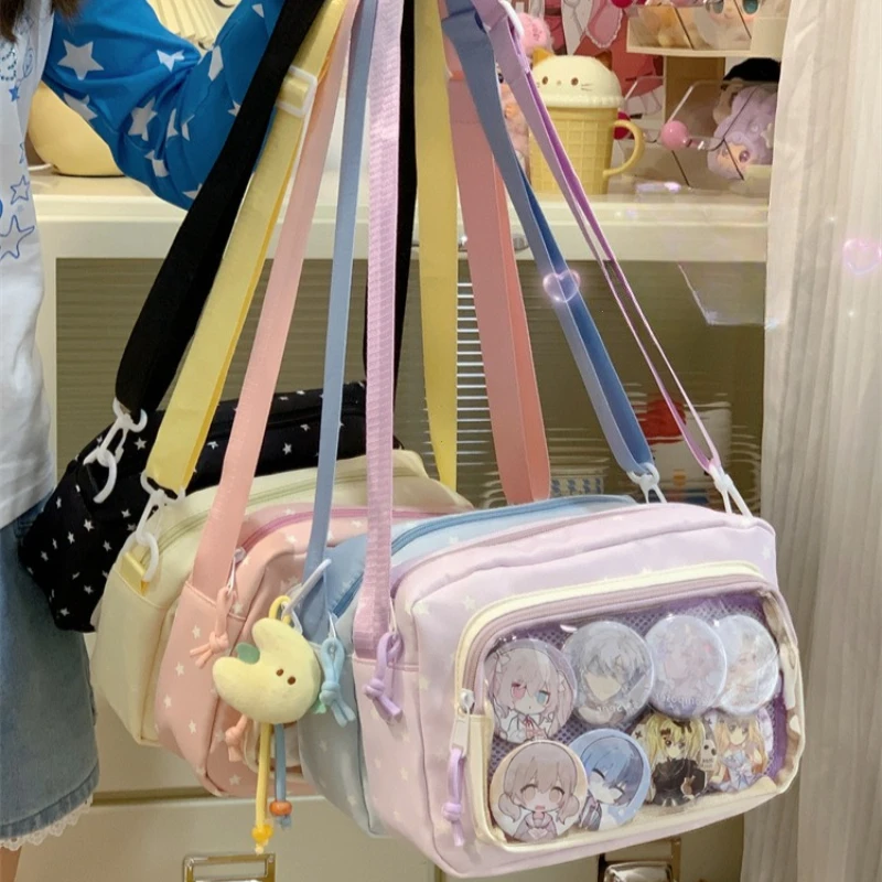 New Casual Dopamine Women Ita Bags Fashion Small Capacity Subculture Crossbody Shoulder Bag Aesthetic Designer Bolso Mujer
