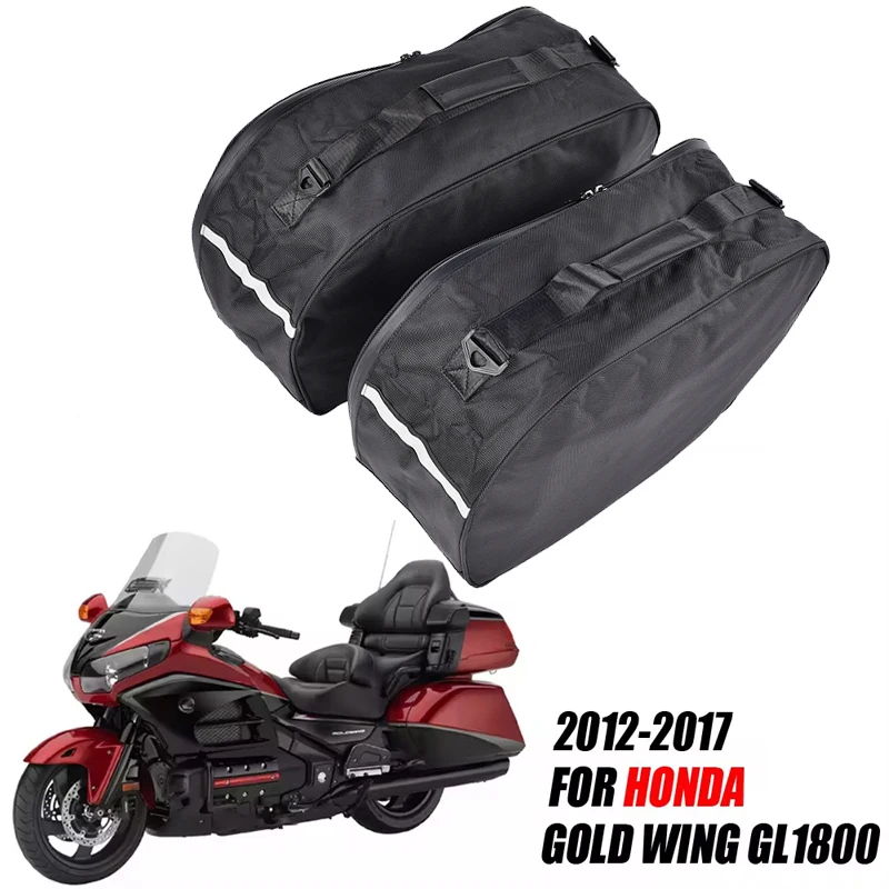 Left Right Pair Trunk Saddlebags Liner Set For Honda Goldwing GL1800 GL 1800 2012-2017 Motorcycle Accessories bag 2016 2015 2014