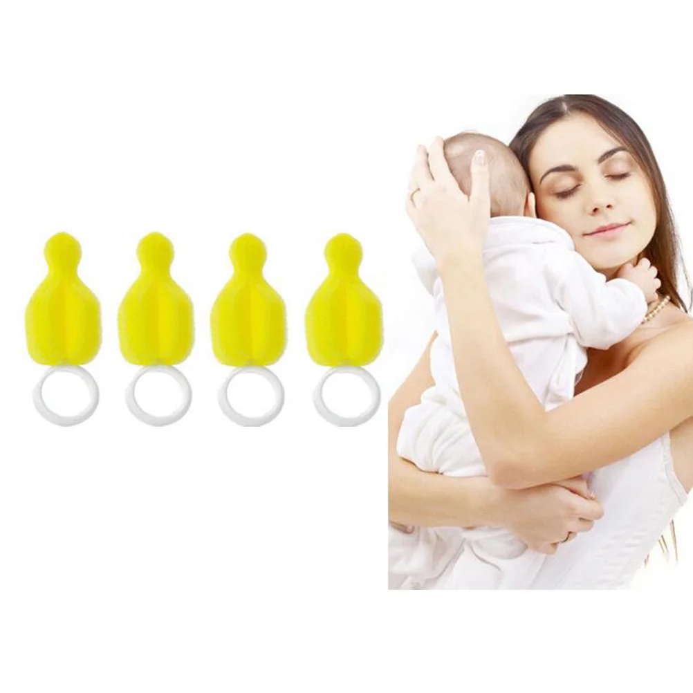 20 Pcs Baby Pacifier Brush Cleaning Brush Spong Bottle Cleaner to Feed Toddler