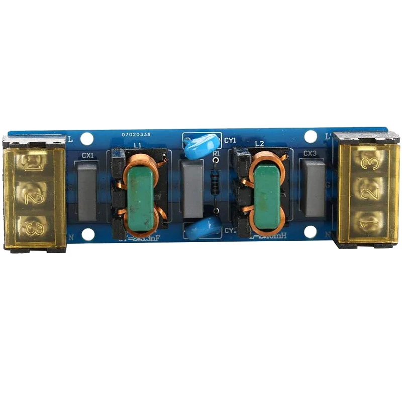 【C】25A 6A Power Supply Filter EMI High Frequency 2 Stage Power Supply EMI Filter Low-pass Filter Board -Frequency Conversion image 6