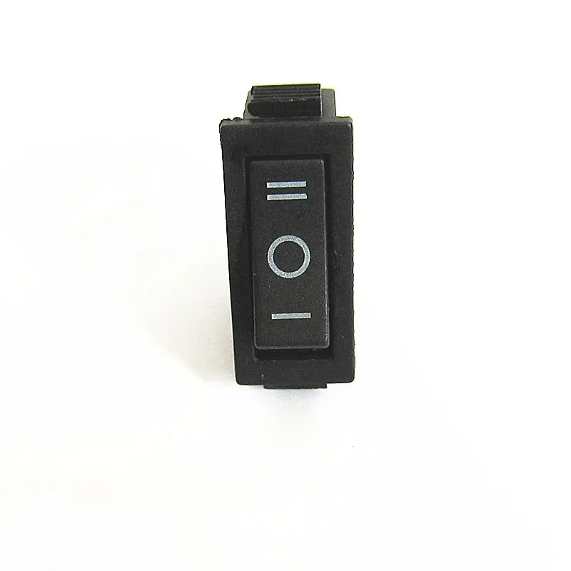 5PCS KCD3  Rocker Switch 15A /20A 125V/250V ON-OFF-ON 3 Position 3 Pin Electrical equipment Power switch black